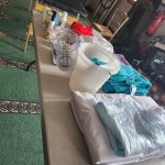 Mosquée de Tarbes démonstration lavage mortuaire par l'association Nur Al Janaza