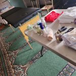 Mosquée de Tarbes démonstration lavage mortuaire par l'association Nur Al Janaza