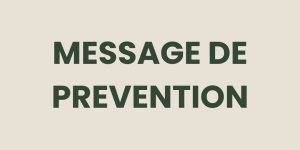 message de prévention