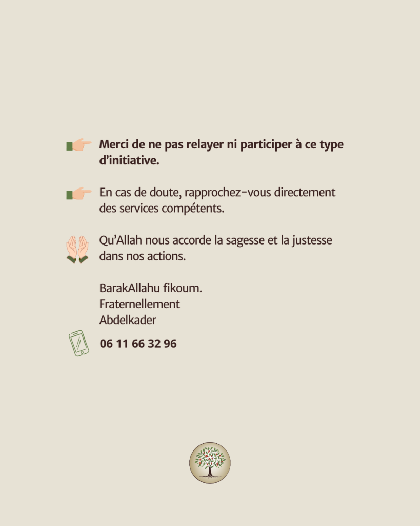 message préventif nur al janaza